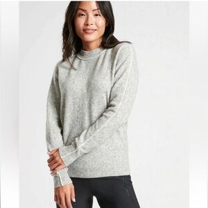 Athleta Transit Merino Wool Crewneck Sweater